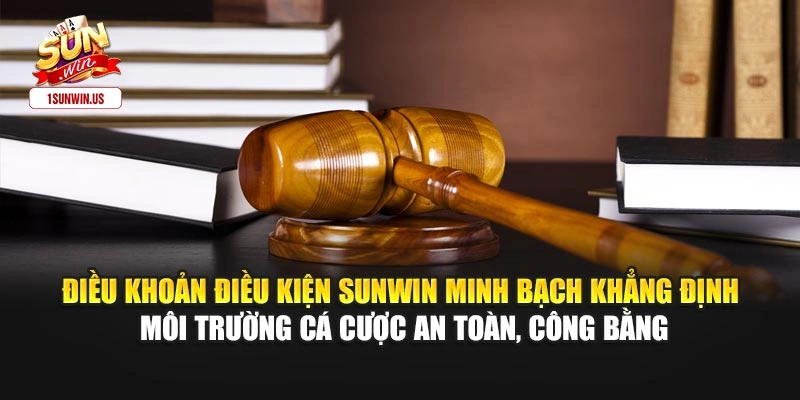 Điều khoản điều kiện Sunwin minh bạch khẳng định môi trường cá cược an toàn, công bằng