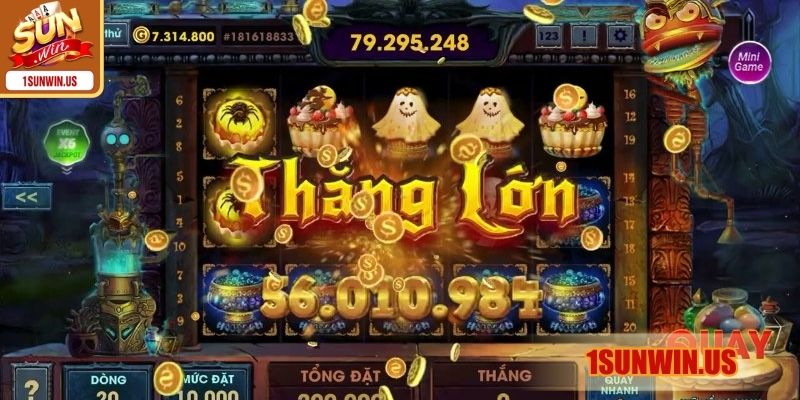 Mỗi phòng quay với chu kỳ kích hoạt thưởng cao